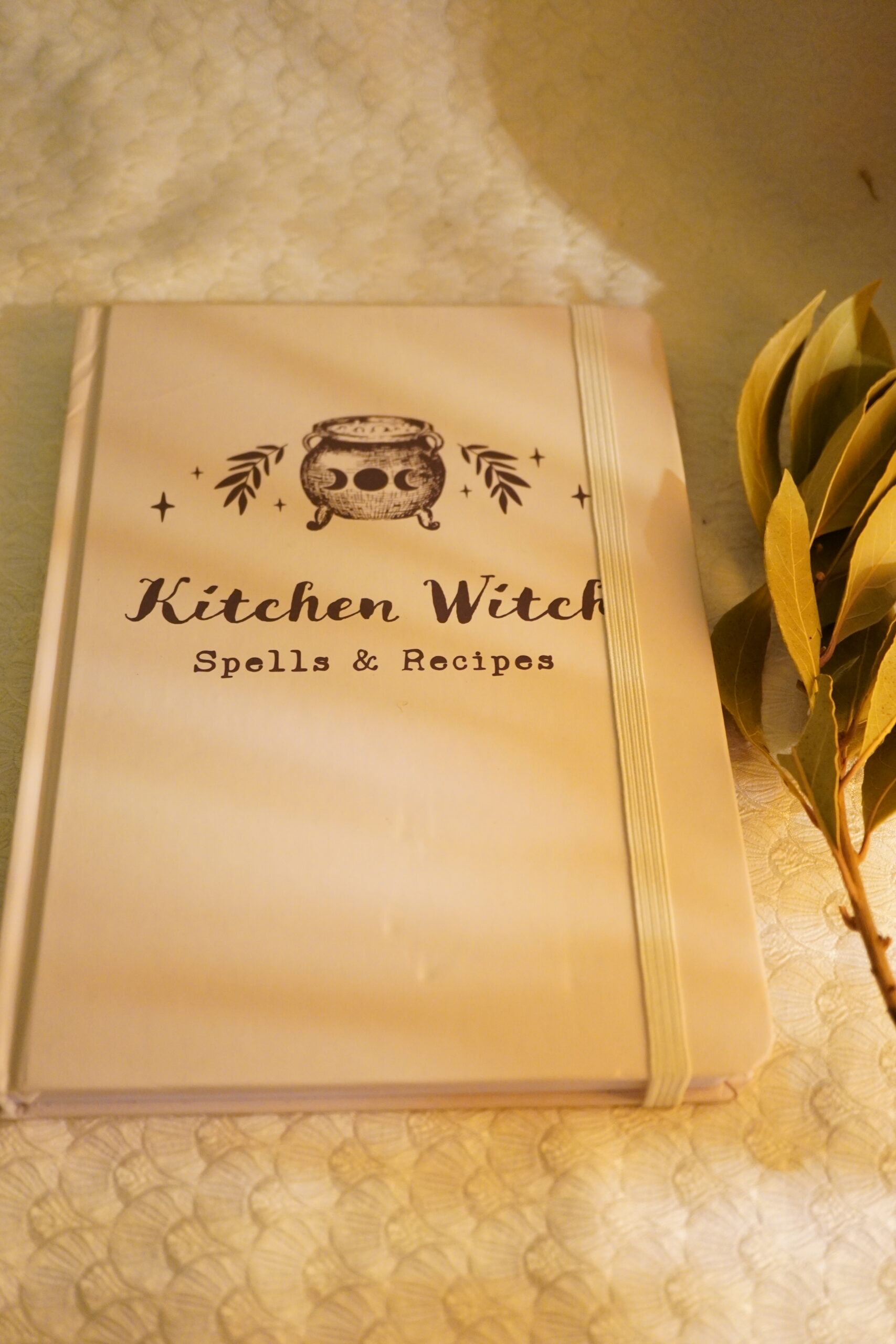 Torchon de cuisine / nappe autel - herbes magiques - Mysticmoon