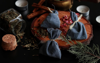 Nouveau thème sur magie saisonnière : les sacs à sortilèges (ou pochon) de protection