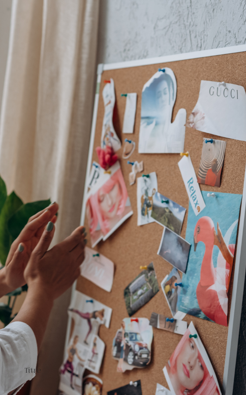Le vision board : un outil de visualisation et d’intention