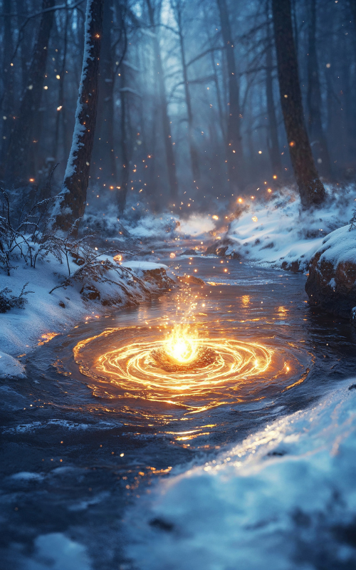 La magie de janvier : Honorer le silence fécond