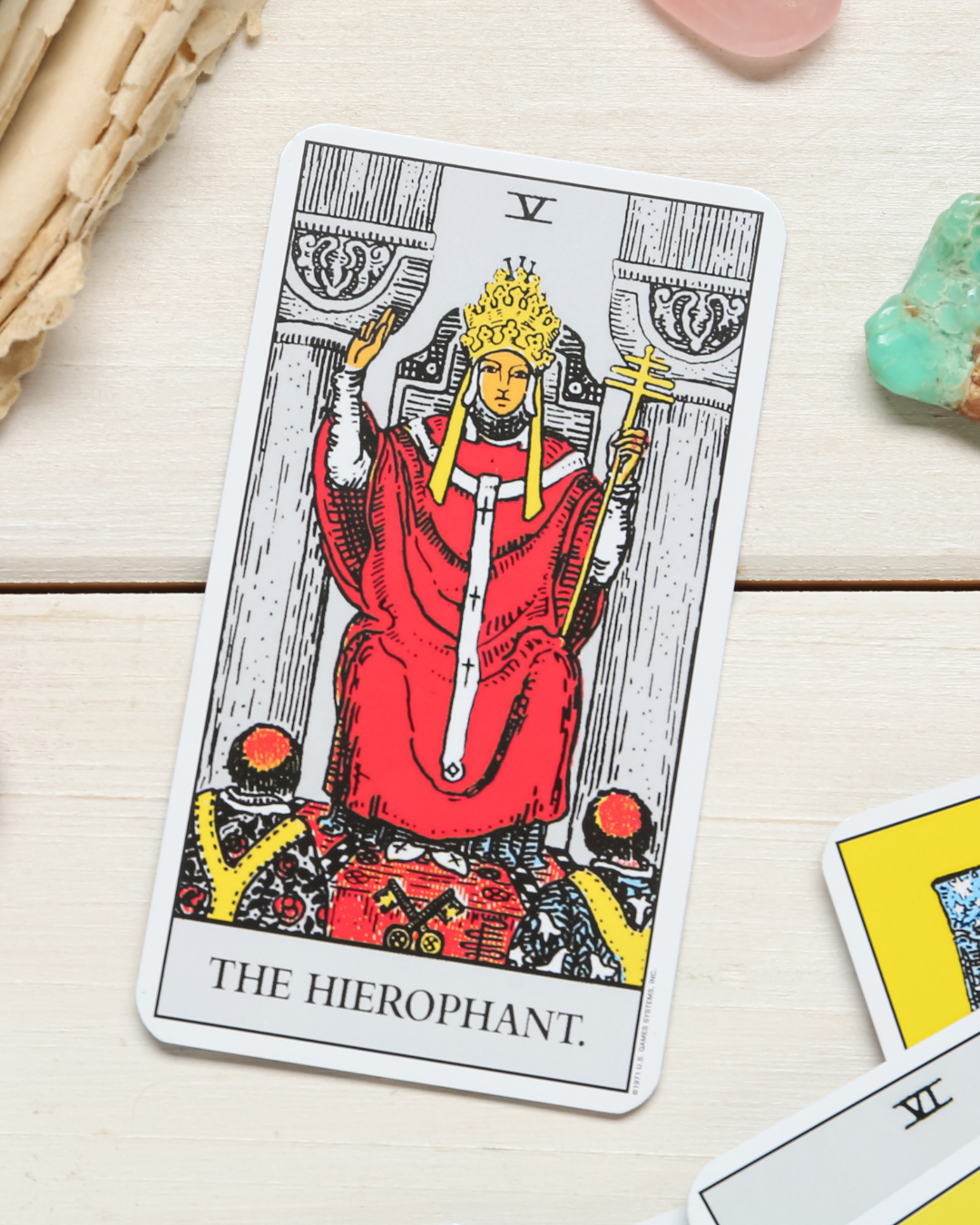 Art et tarot : le pape